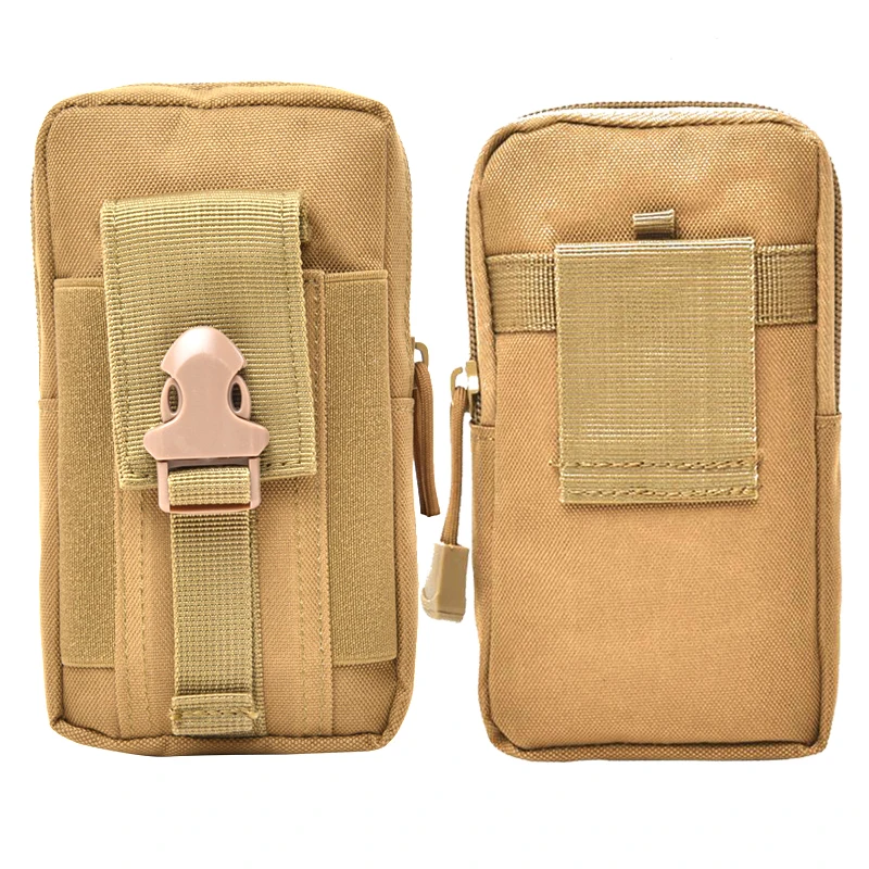 Edc Carry Belt - Molle Tactical Pouch Phone Case Holder