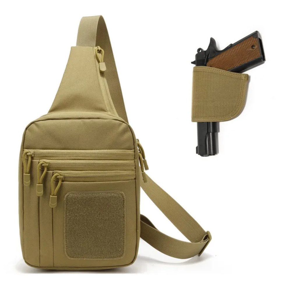 Edc Pistol Carry Bag - New Tactical Chest Bag Pistol Holster