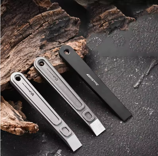 Titanium Pry Bar - EDC Tool TC4 Titanium Alloy Small
