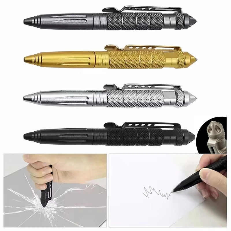 Pen Tactical Glass - 1/2/3/4pcs Multi Functional Tactical Pen Outdoor