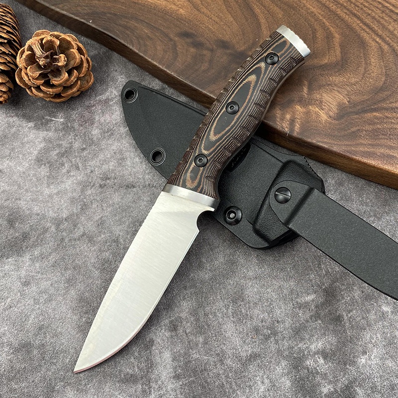Edc Fixed Blade Deep Carry - Straight Knife D2 Blade G10 Handle