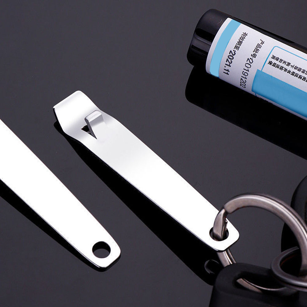 1Pc Stainless Steel Oral Liqui - Bottle Opener Keyring review and price
