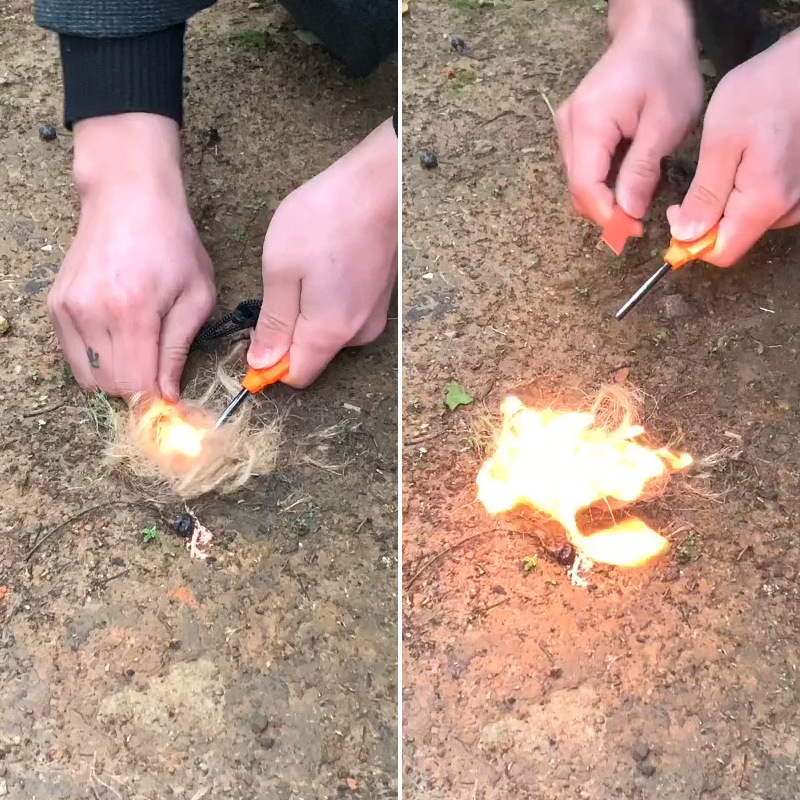 Outdoor Survival Flint Fire St - Ferro Rod Striker review and price
