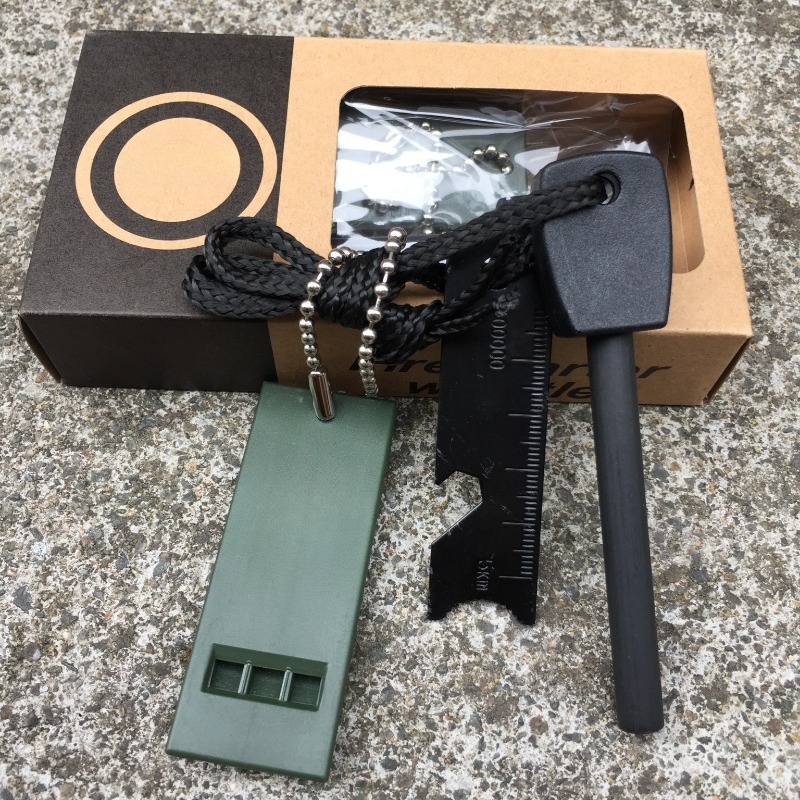 Outdoor Survival Fire Starter  - Ferro Rod Striker review and price