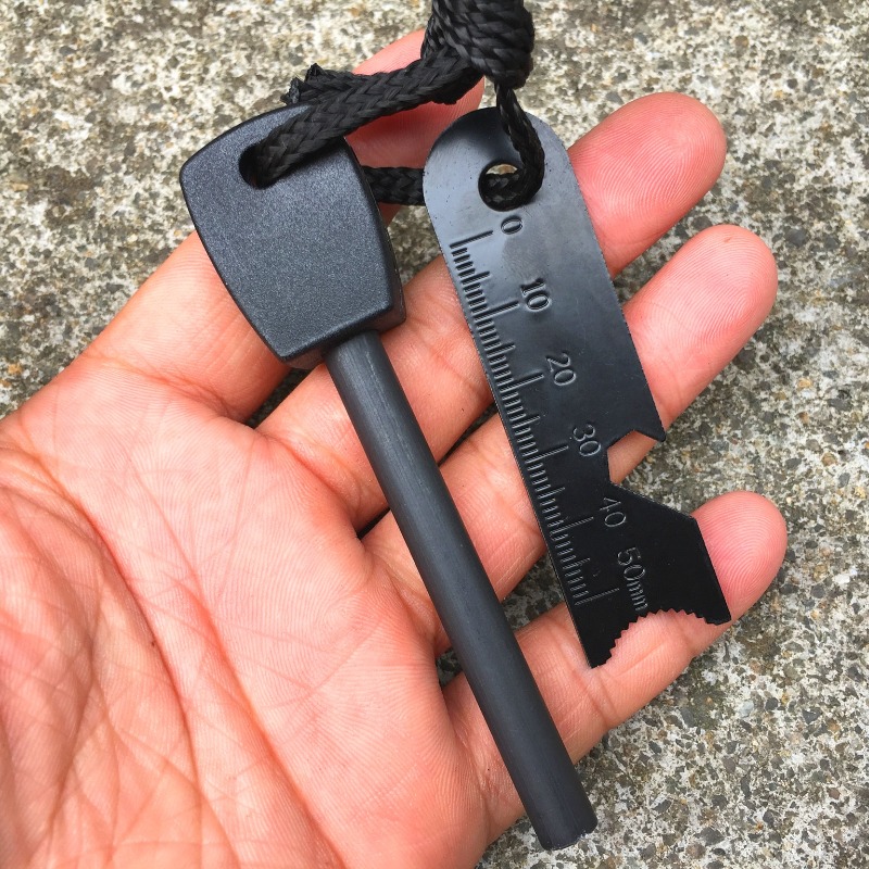 Outdoor Survival Fire Starter  - Ferro Rod Striker review and price