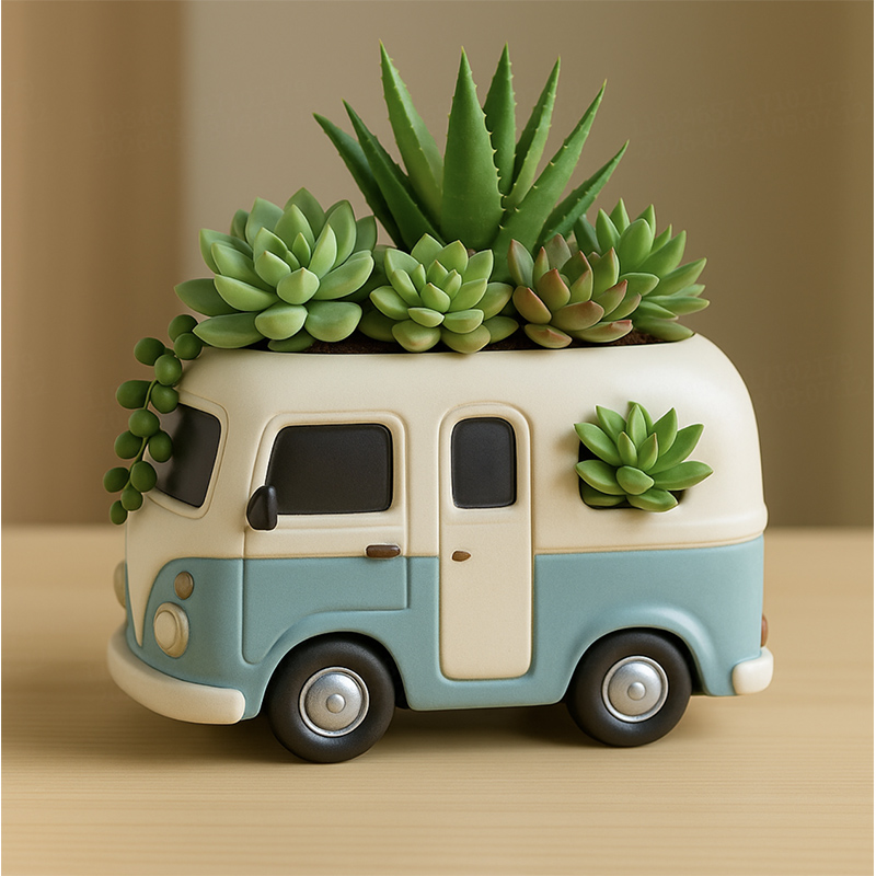 3D Vintage Bus Car Succulent P - Edc Carry Pen review and price