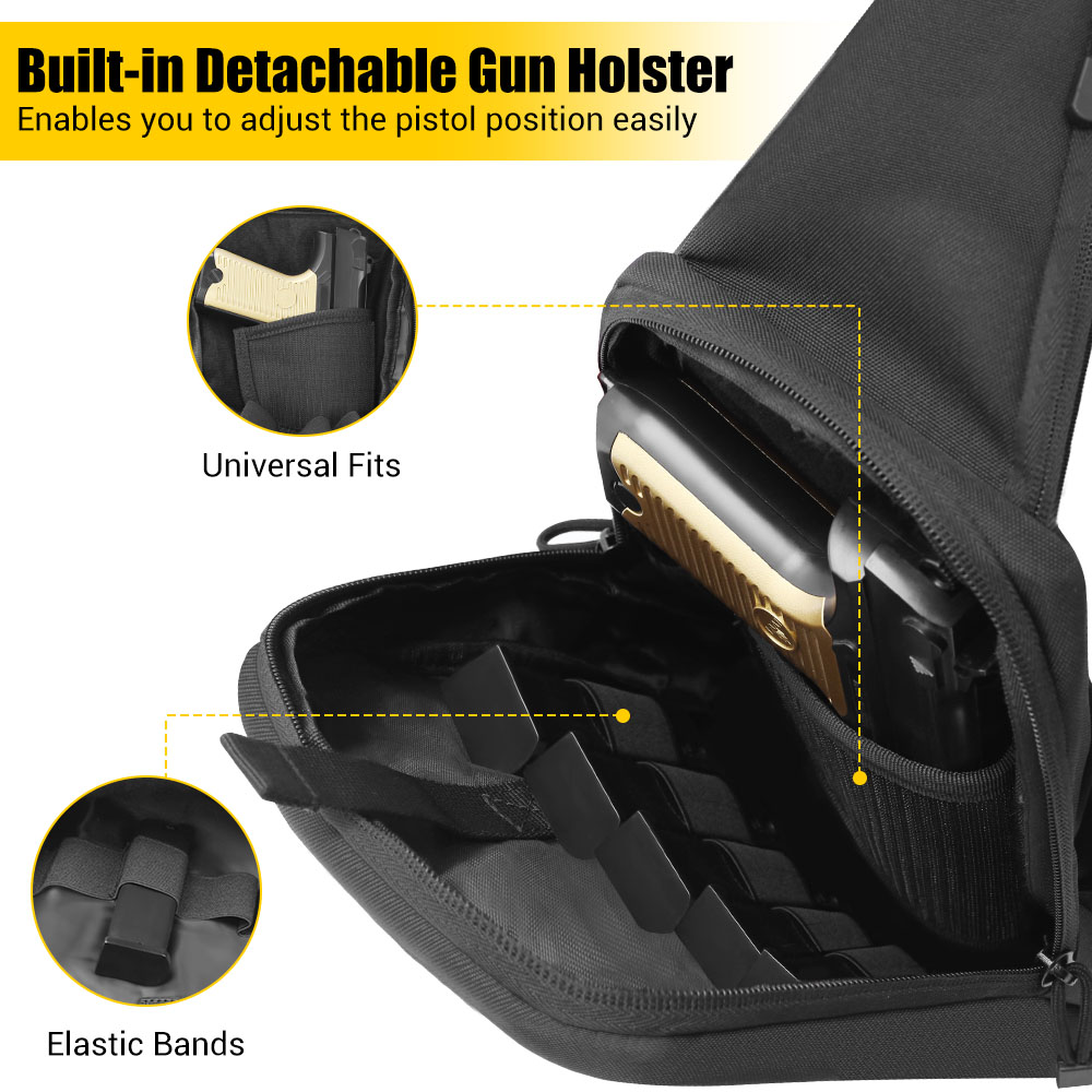 Tactical Pistol Gun Bag Concea - Edc Pistol Carry Bag review and price