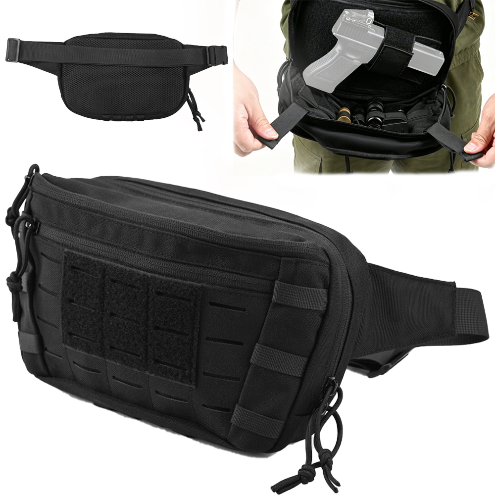 Tactical Pistol Waist Bag CCW  - Edc Pistol Carry Bag review and price
