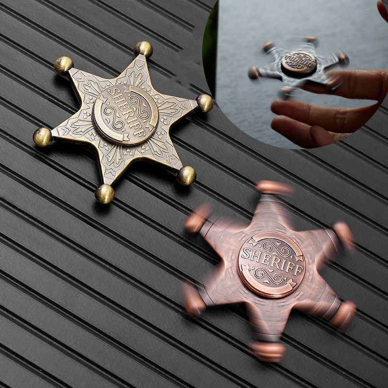 Hexagonal Star Metal Fingertip - Fidget Spinner Bearing review and price