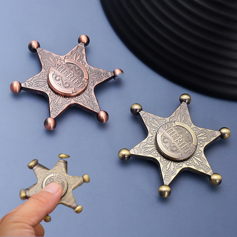 Hexagonal Star Metal Fingertip - Fidget Spinner Bearing review and price