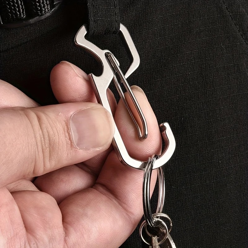 Multifunctional Stainless Stee - Bottle Opener Keyring review and price