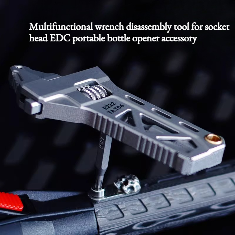 TC4 All-titanium Alloy Wrench  - Edc Carry All review and price