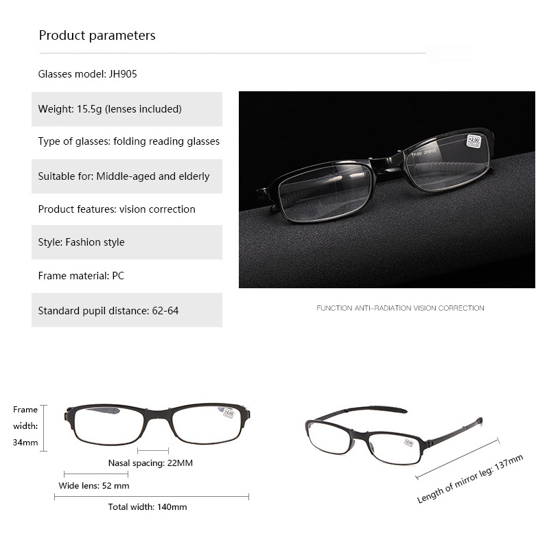 Design Reading Glasses Men Wom - Wallet Slim Titanium review and price