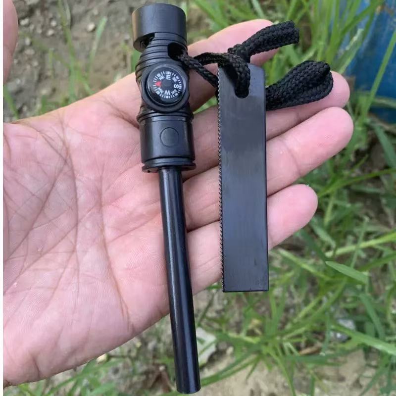Survivor Long Style Three-in-O - Ferro Rod Striker review and price