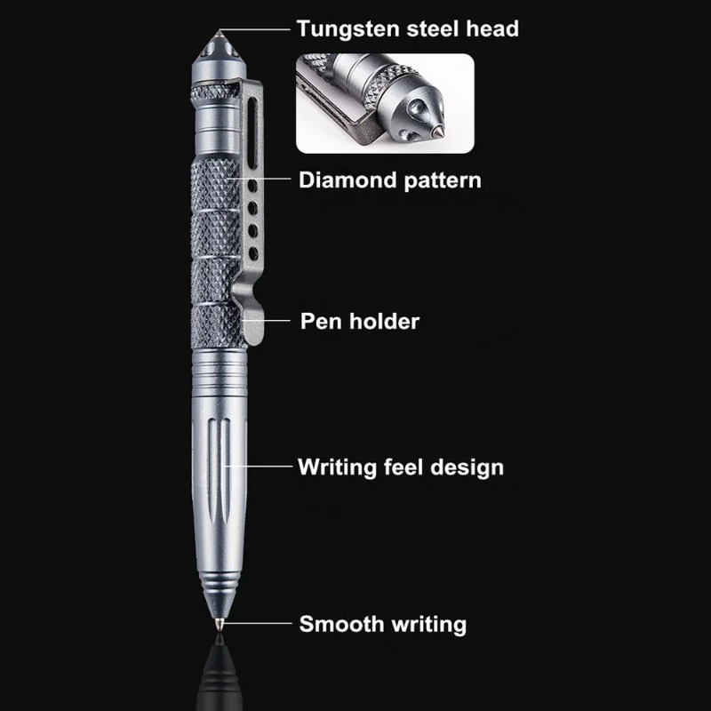Military Tactical Pen Aluminum - Pen Tactical Glass review and price