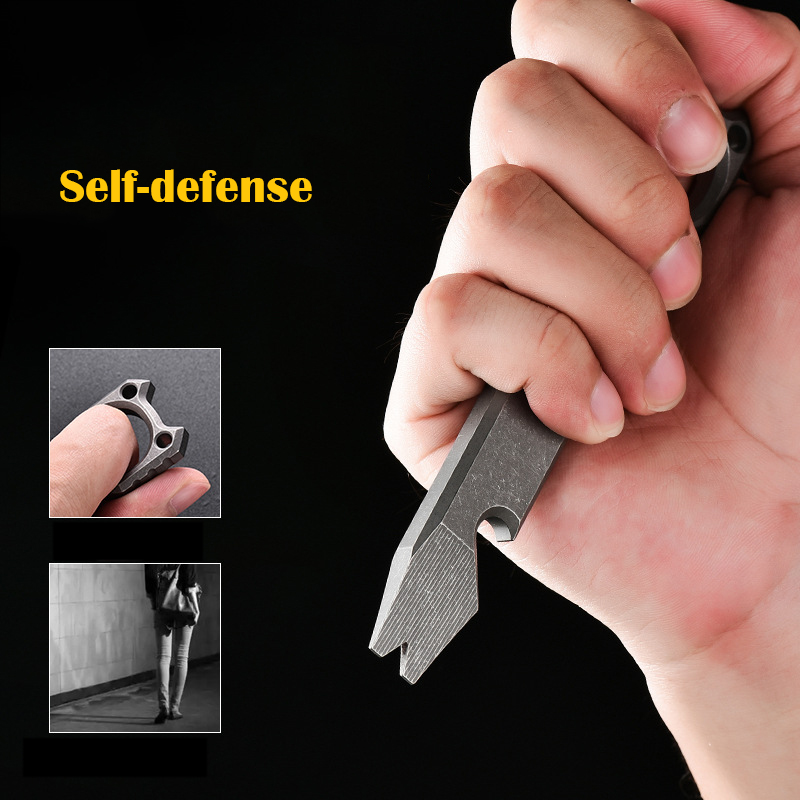 EDC Multifunctional Tool Titan - Titanium Pry Bar review and price