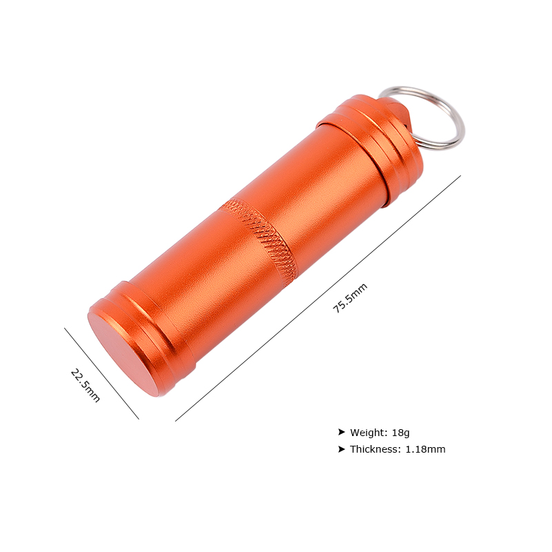 Waterproof Airtight Watertight - Pill Fob Capsule review and price