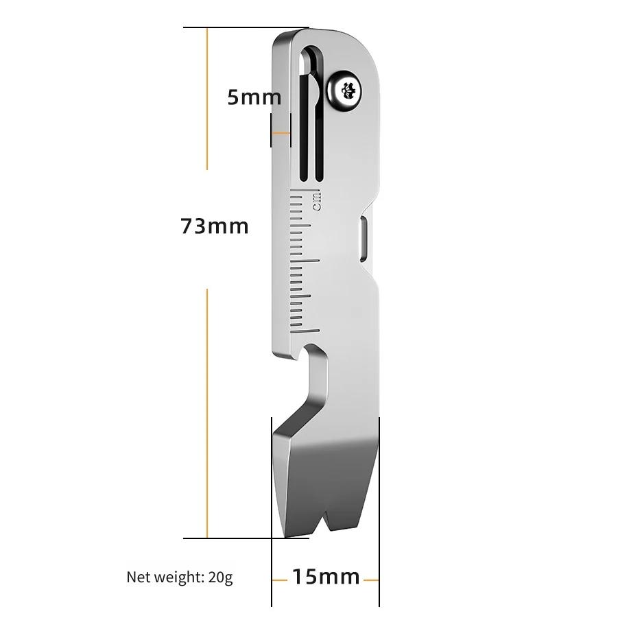 Titanium Alloy Multi-Function  - Titanium Pry Bar review and price
