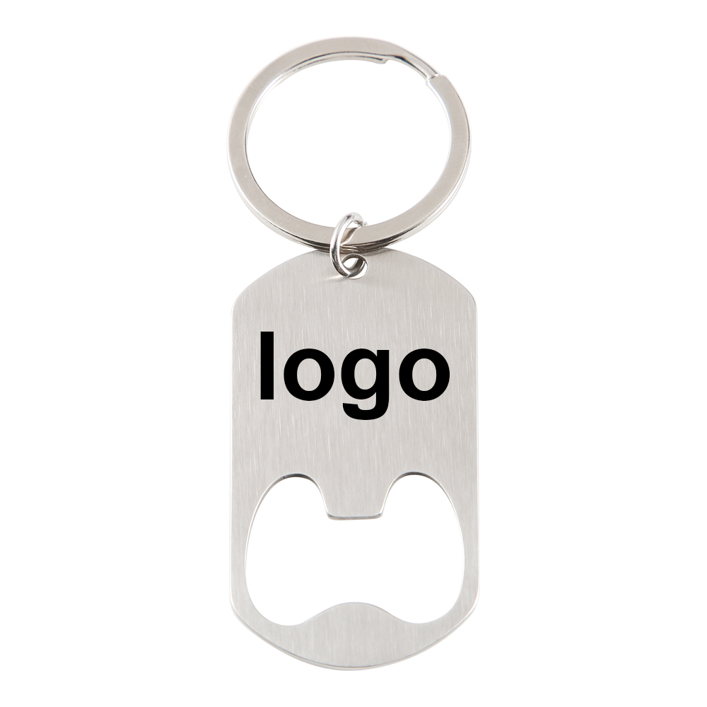 Custom Company Logo Stainless  - Bottle Opener Keyring review and price