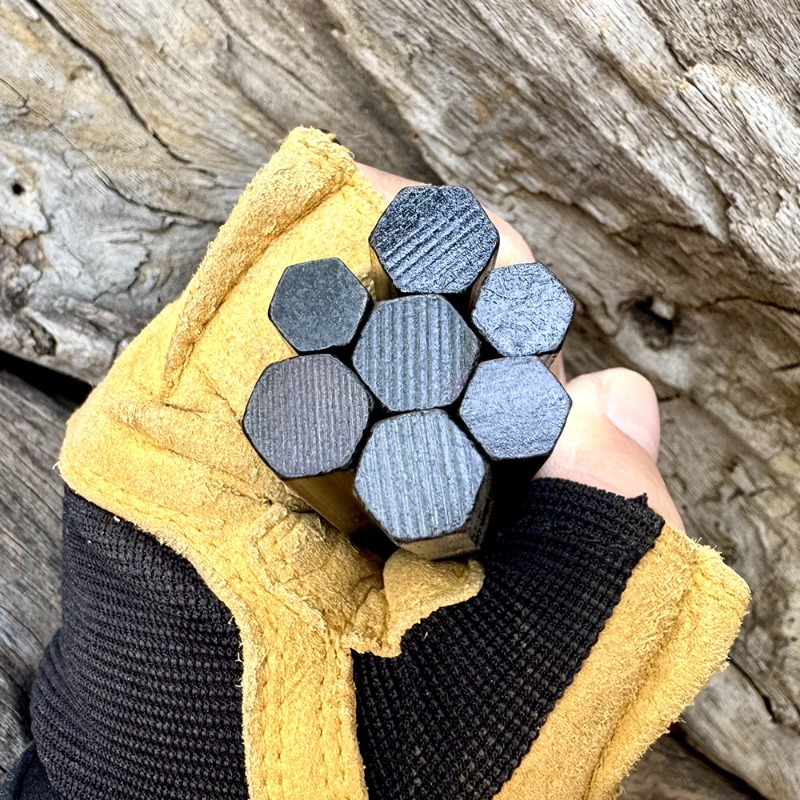 Hand Woven Rope Hexagonal Flin - Ferro Rod Striker review and price