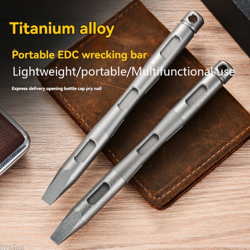 New Small Crowbars Multifuncti - Titanium Pry Bar review and price