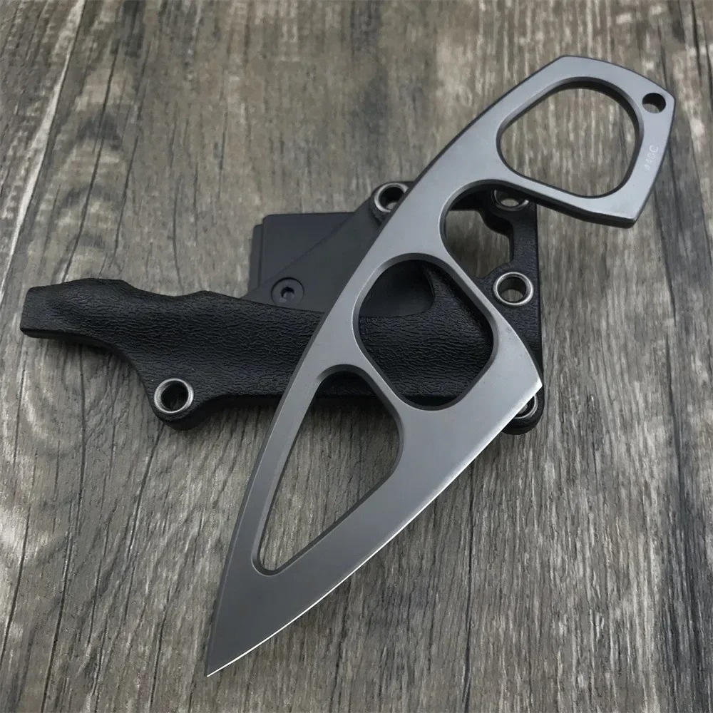 High Hardness Neck Knife 440C  - Edc Fixed Blade Deep Carry review and price