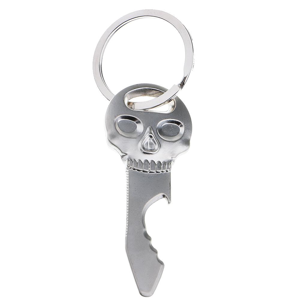 Metal Key Ring Punk Skull Keyc - Bottle Opener Keyring review and price
