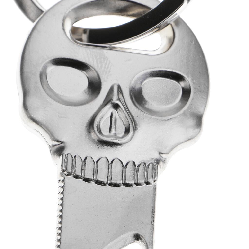 Metal Key Ring Punk Skull Keyc - Bottle Opener Keyring review and price