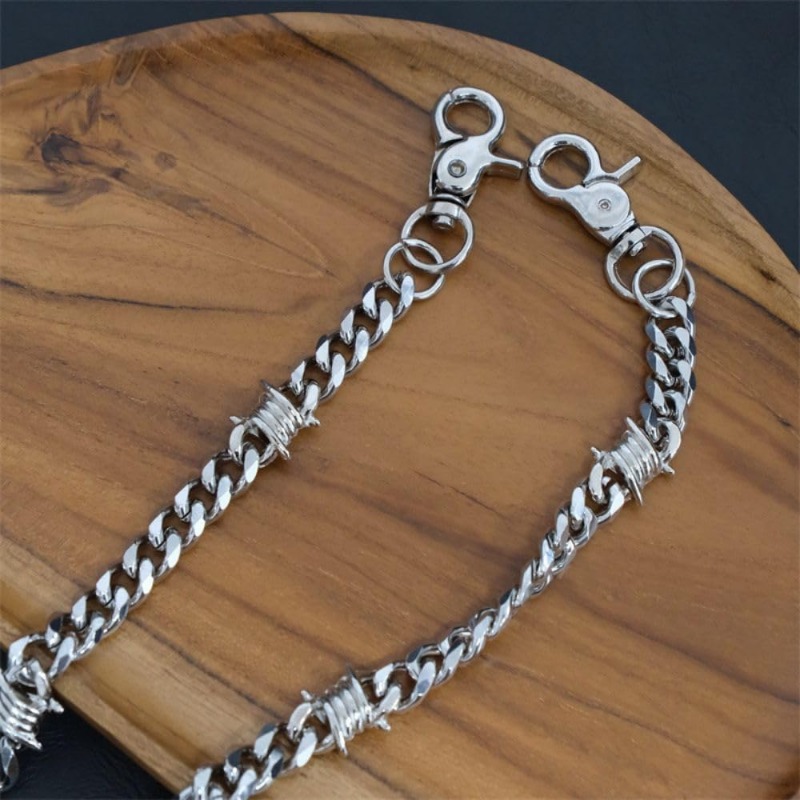Biker Wallet Chain for Men Boy - Wallet Slim Titanium review and price