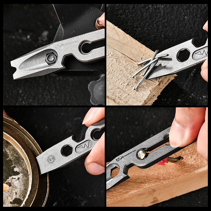 Titanium Alloy Crowbar Keychai - Titanium Pry Bar review and price