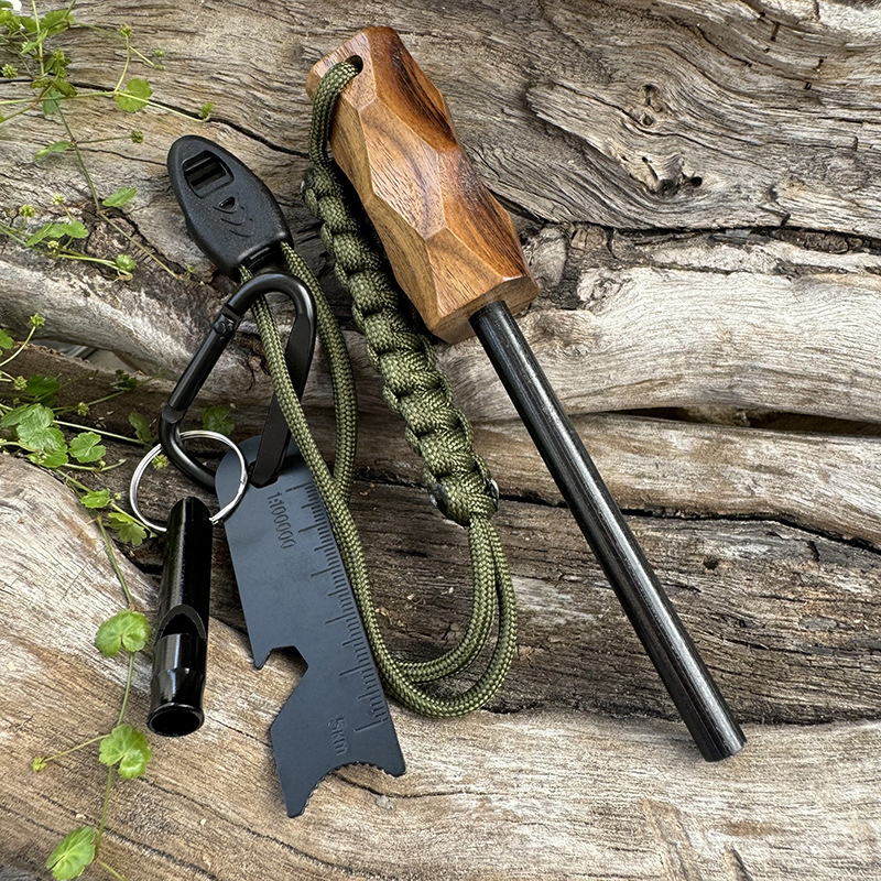 New Outdoor Flint Fire Starter - Ferro Rod Striker review and price