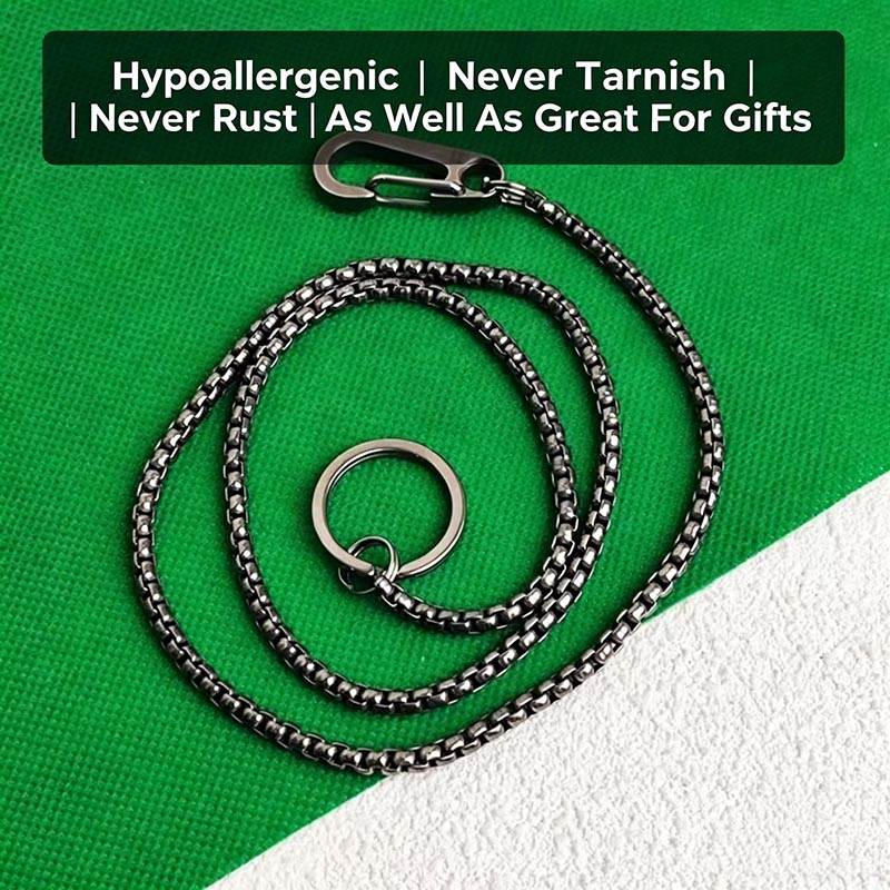 Titanium Wallet Chain for Men, - Wallet Slim Titanium review and price