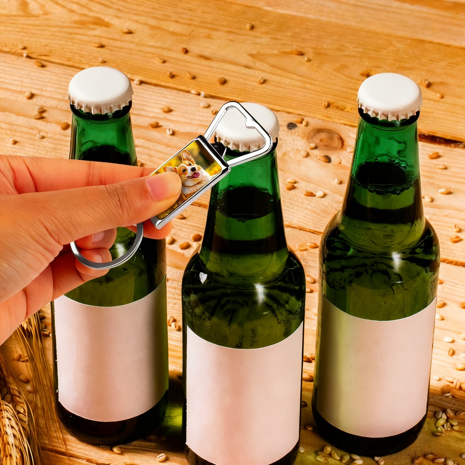 10pcs Sublimation Blanks Keych - Bottle Opener Keyring review and price