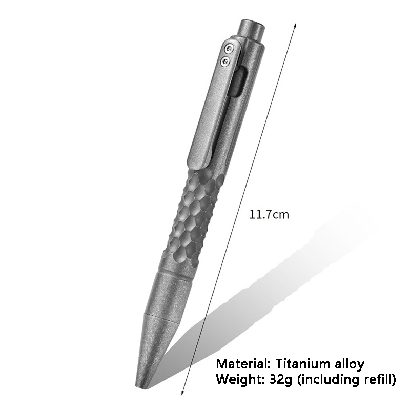 Titanium alloy signature pen p - Edc Carry Essentials review and price